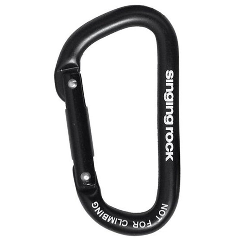 SINGING ROCK Mini D Carabiner black